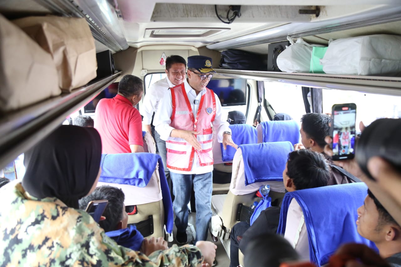 Musim Mudik Lebaran Idul Fitri 1444 H Terjadi Lonjakan Jumlah Penumpang Angkutan Masuk Sumsel