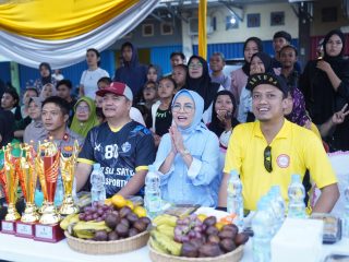 Ketua DPRD Sumsel Motivasi Atlet pada Final Liga Voli U-23 di Palembang