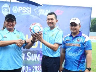 Sukses Gelar Turnamen Sepak Bola Antar OPD, Turnamen Sepakbola U20 Piala Gubernur Sumsel Tahun 2023 Kembali Dibuka