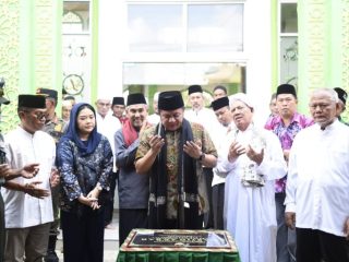 Peresmian Masjid Akbar Desa Pulau Pangung