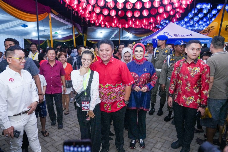 Ketua DPRD Sumsel Hadir di Buka Sriwijaya Lantern Festival 2023: Bukti Keberagaman