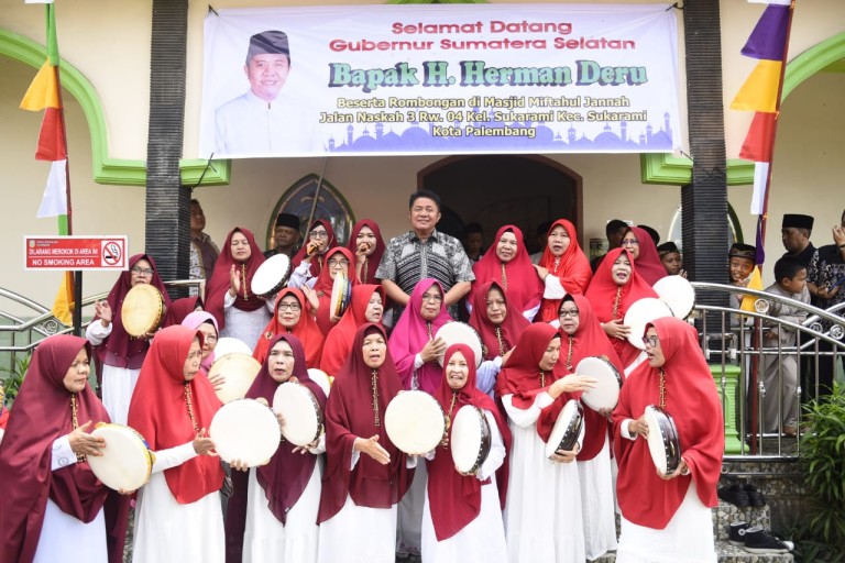 Herman Deru Berharap Masjid Miftahul Jannah Terus Ramai Dikunjungi Jemaah