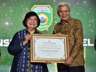GSMP Inisiasi Herman Deru Antarkan Sumsel Sebagai Provinsi 3 Besar Terbaik se Indonesia Dalam Pengelolaan Lingkungan Hidup dan Kehutanan Daerah Tahun 2022