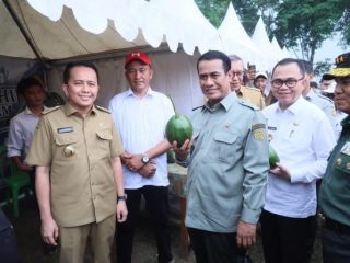 Pj Gubernur Agus Fatoni Bersama Mentan RI Beri Pembinaan Bagi Ratusan Penyuluh Pertanian se-Sumsel