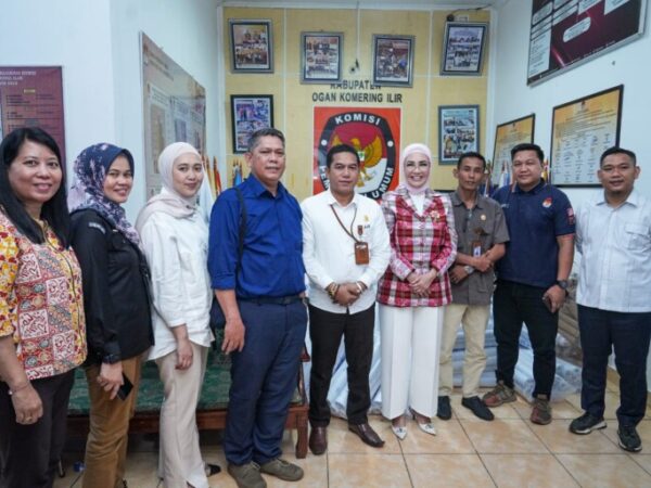 Kunjungan Kerja Ketua DPRD Sumsel ke KPU OKI untuk Membahas Kesiapan Pemilu